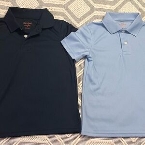 SET OF 2 ➡️ Cat & Jack Kids Polo Shirt Set - Navy and Light Blue